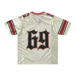 Retro splicing sports short sleeves