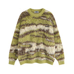 復古簡約圓領毛衣