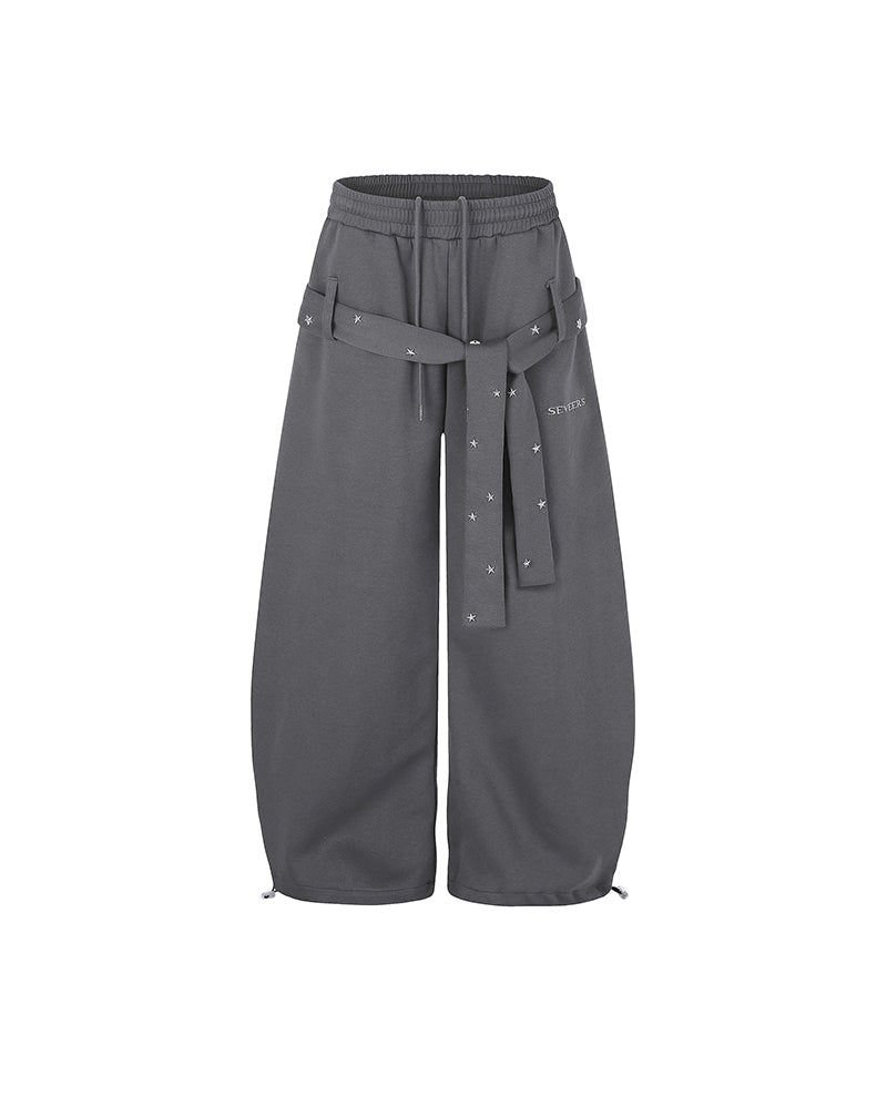 Retro casual trousers