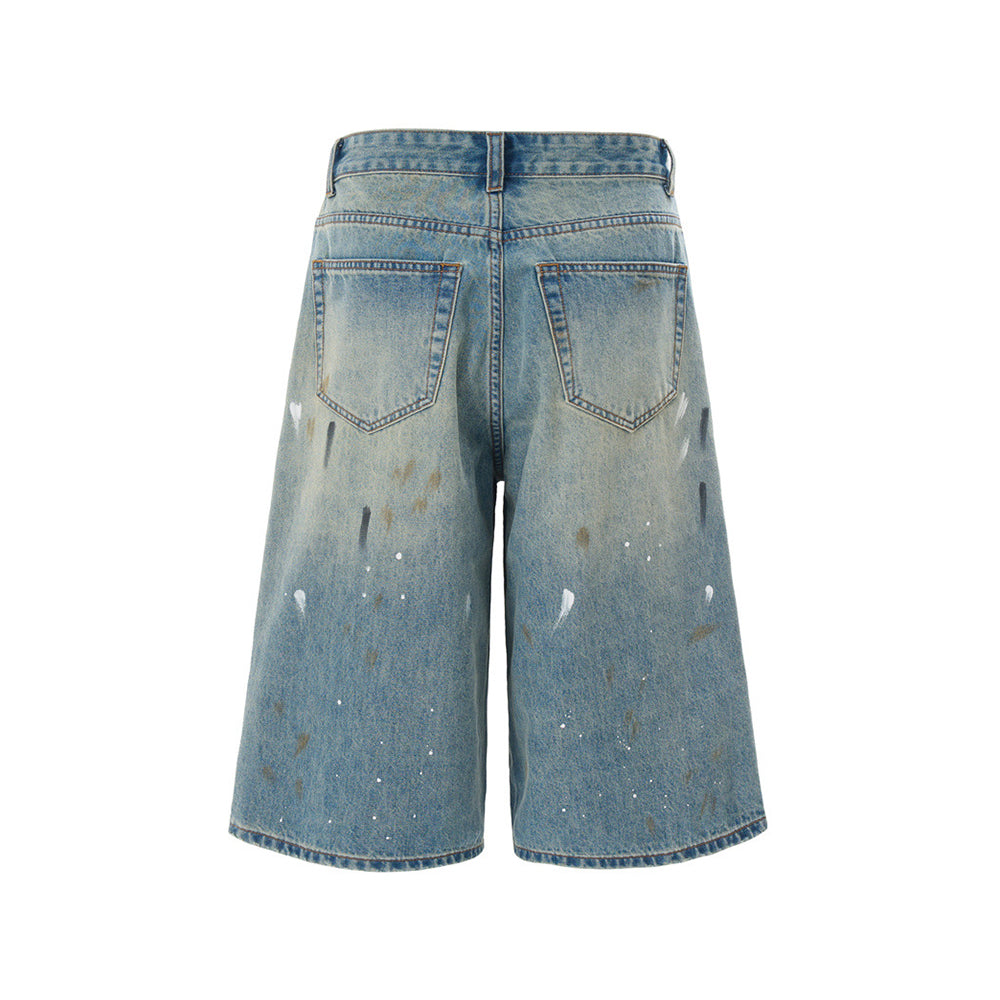 做舊水洗牛仔褲