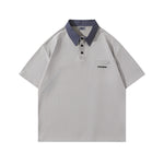 Retro embroidered short sleeves