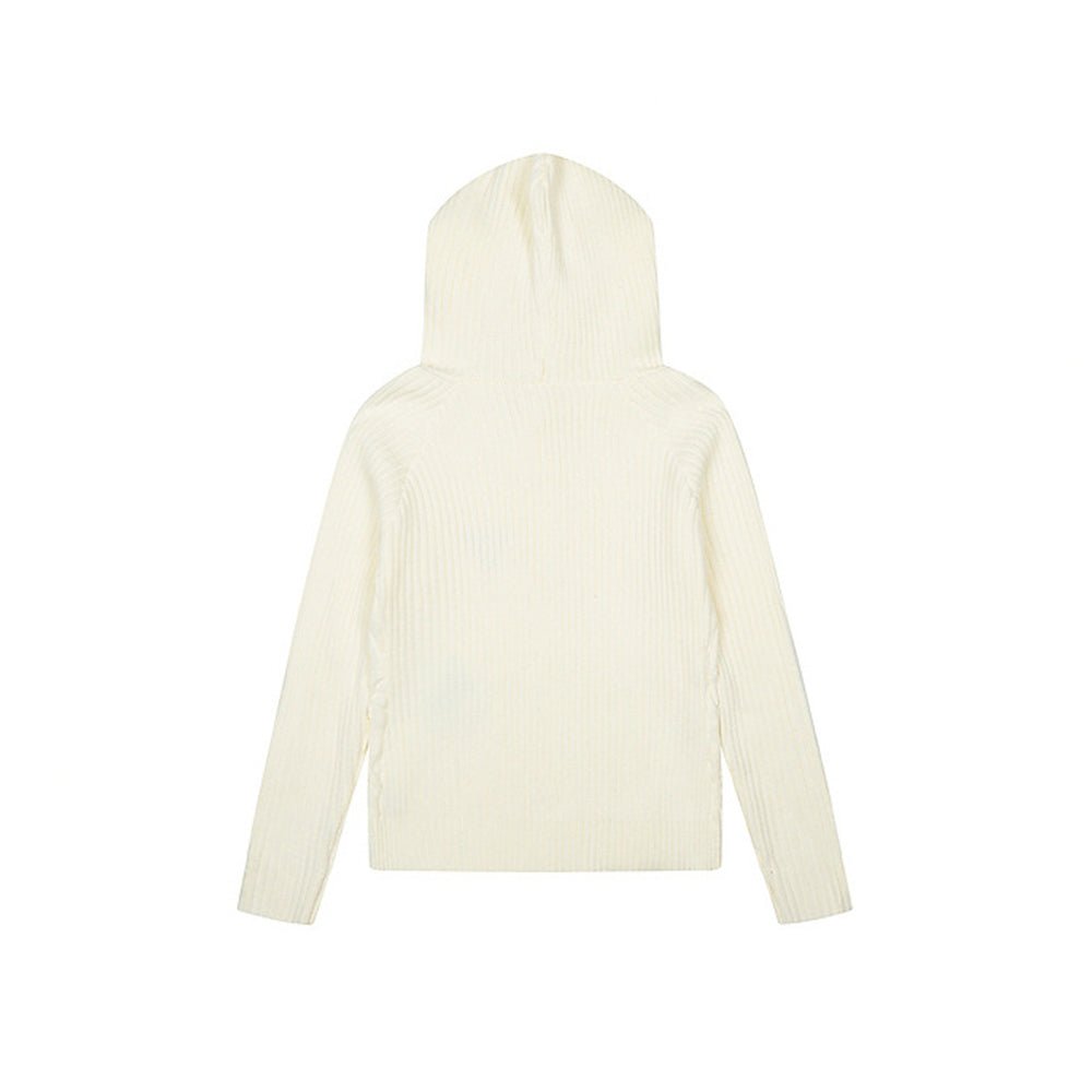 Embroidered hooded sweater (women's)