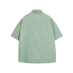 Vintage Stripe Badge Short Sleeve Shirt