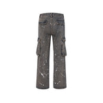 復古百搭迷彩工裝褲