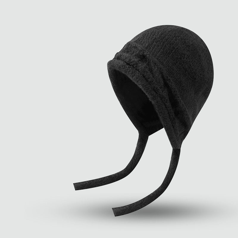 復古百搭護耳帽