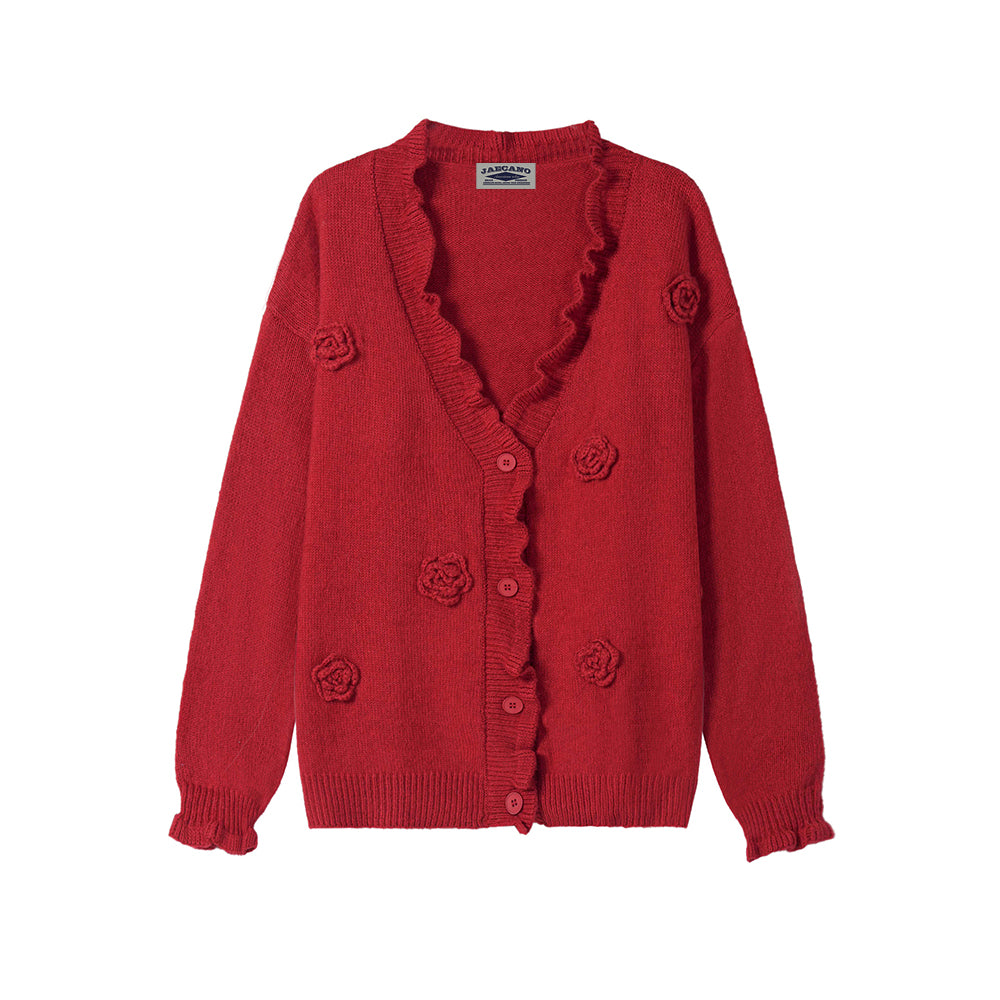 簡約寬鬆毛衣開衫