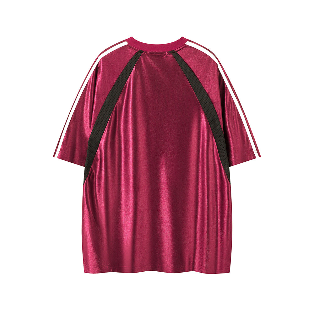 Retro sports short sleeves