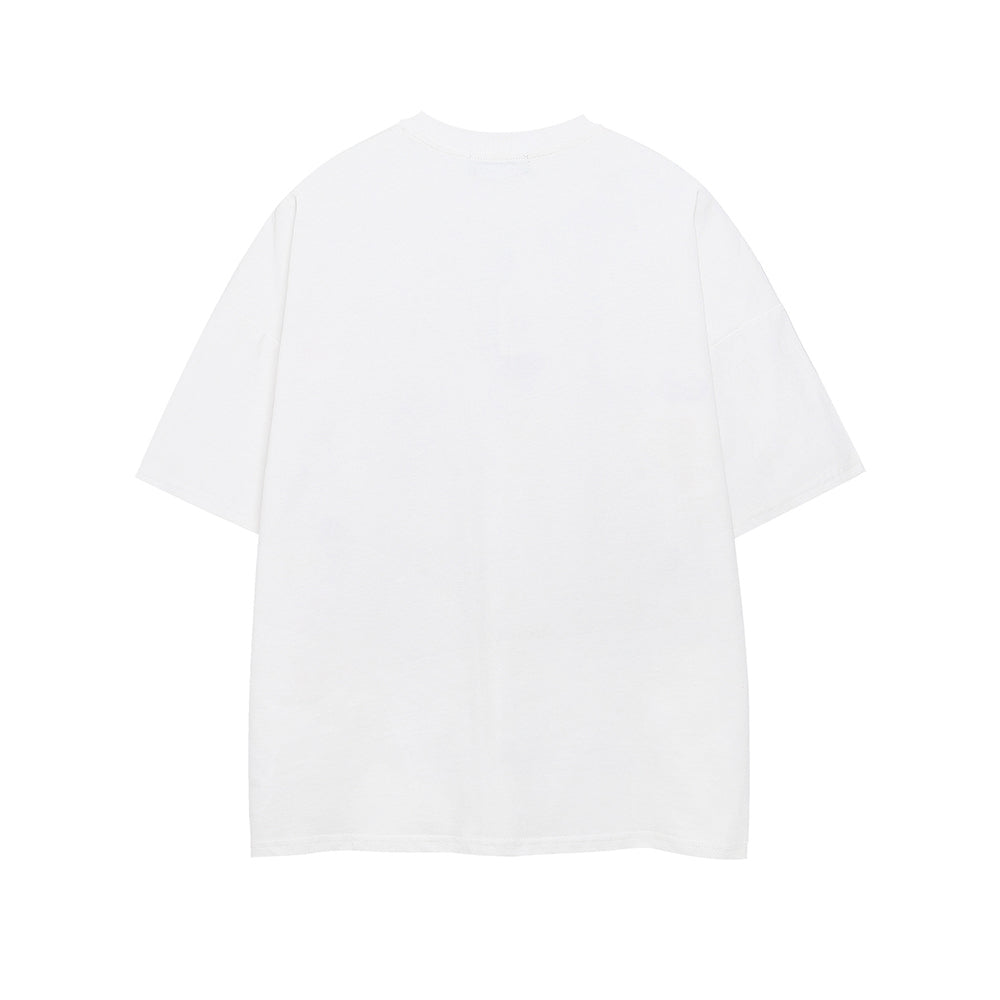 라운드넥 하트 반팔