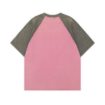 대비되는 색상의 머쉬룸 반팔