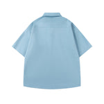 Embroidered Puppy Short Sleeve Shirt