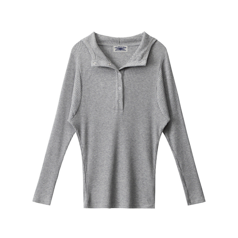 連帽修身打底衫(女款)