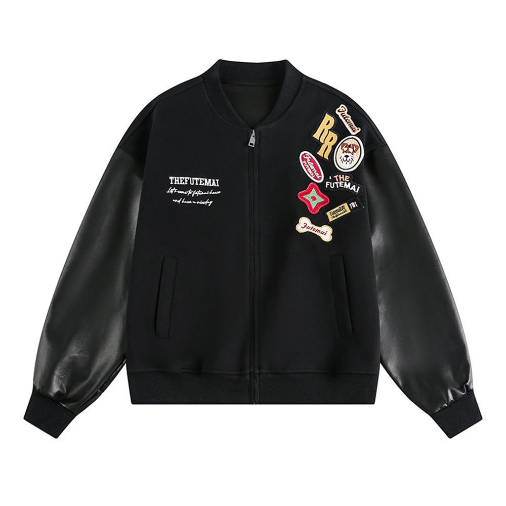 刺綉棒球服外套