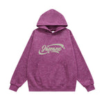 레트로 후드 스웨트셔츠