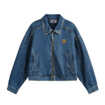 빈티지 쇼트 데님 재킷