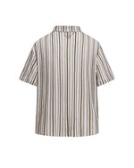 striped short-sleeved shirt