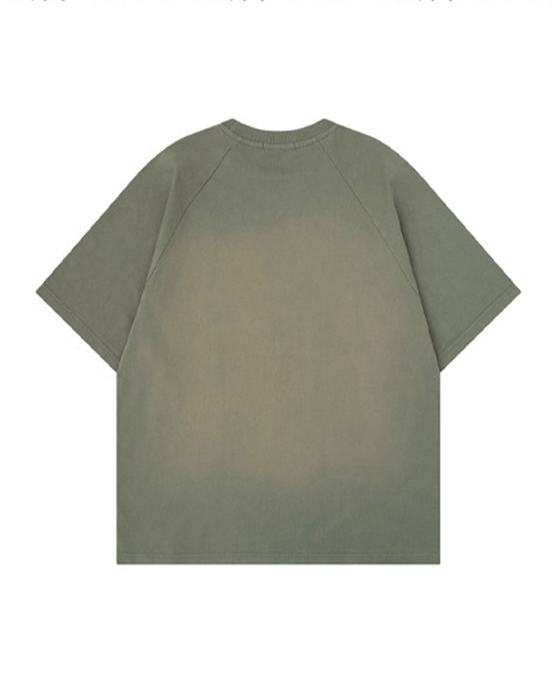 빈티지 라운드넥 반팔 티셔츠