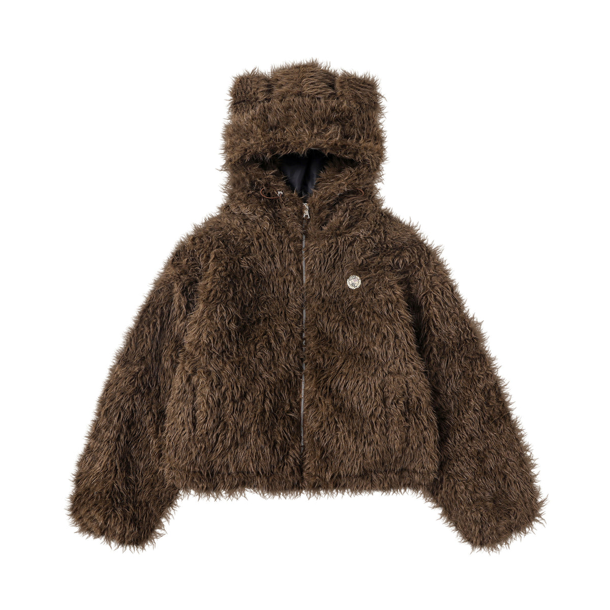 Retro lamb wool cotton jacket