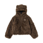 Retro lamb wool cotton jacket