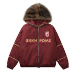 Retro loose thickened cotton clothing