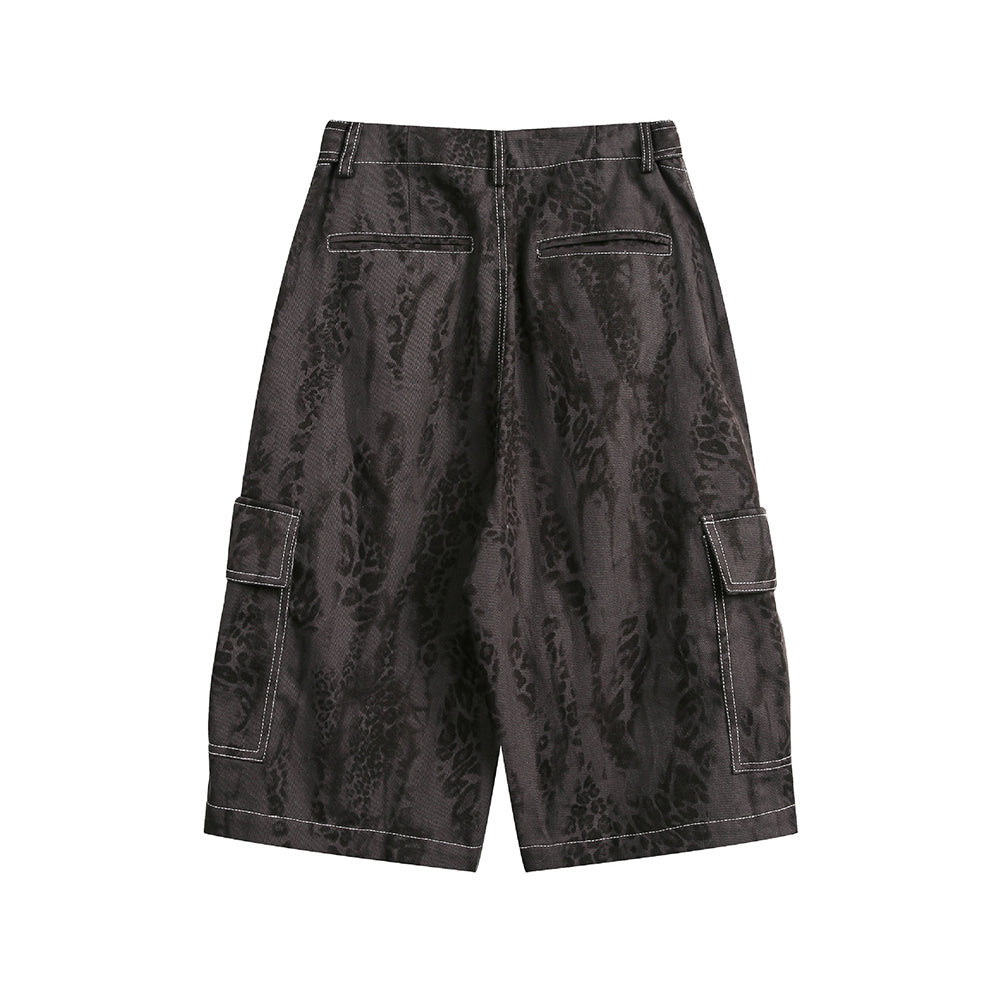 레트로 심플 캐주얼 워크 반바지