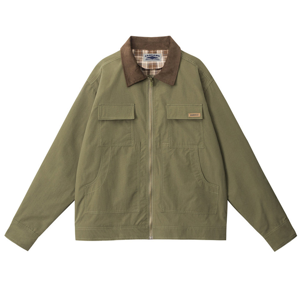 Retro workwear jacket