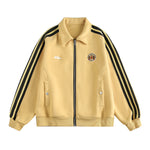 Striped three-stripe jacket