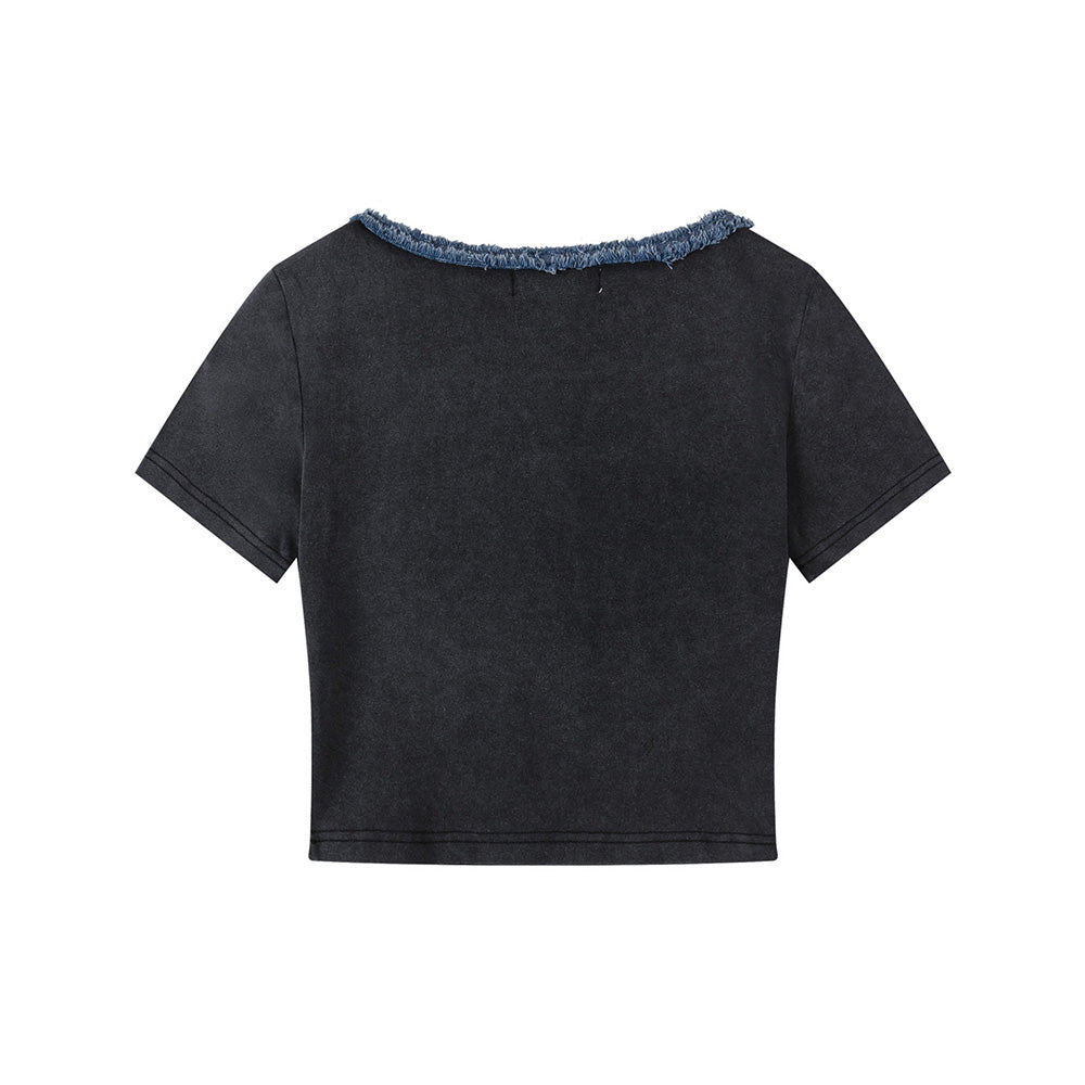 Simple and versatile short sleeves