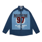 vintage denim long sleeve shirt