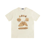 귀여운 프린트 커플 반팔