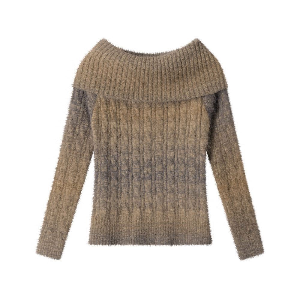 Off-the-shoulder sweater (women's)