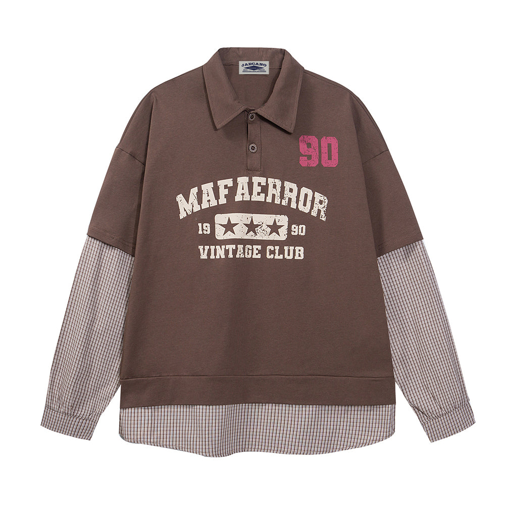 學院風假兩件長袖