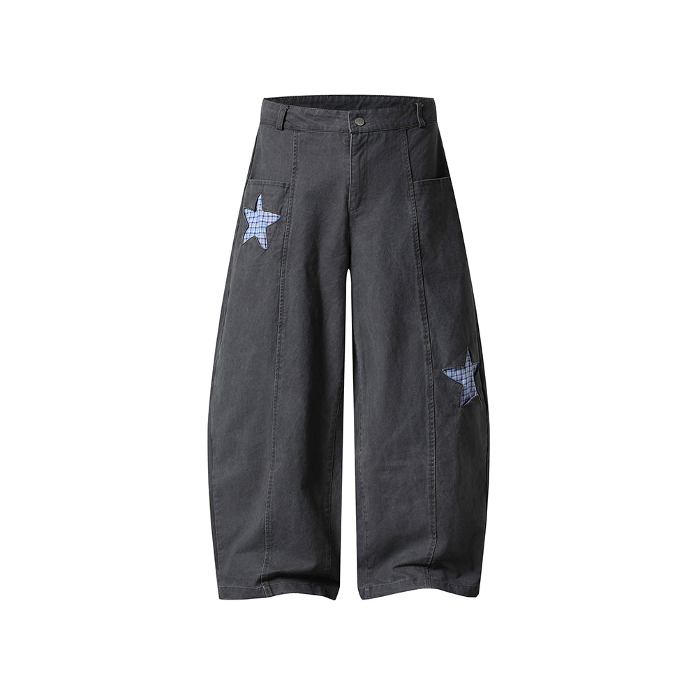 Detachable star jeans