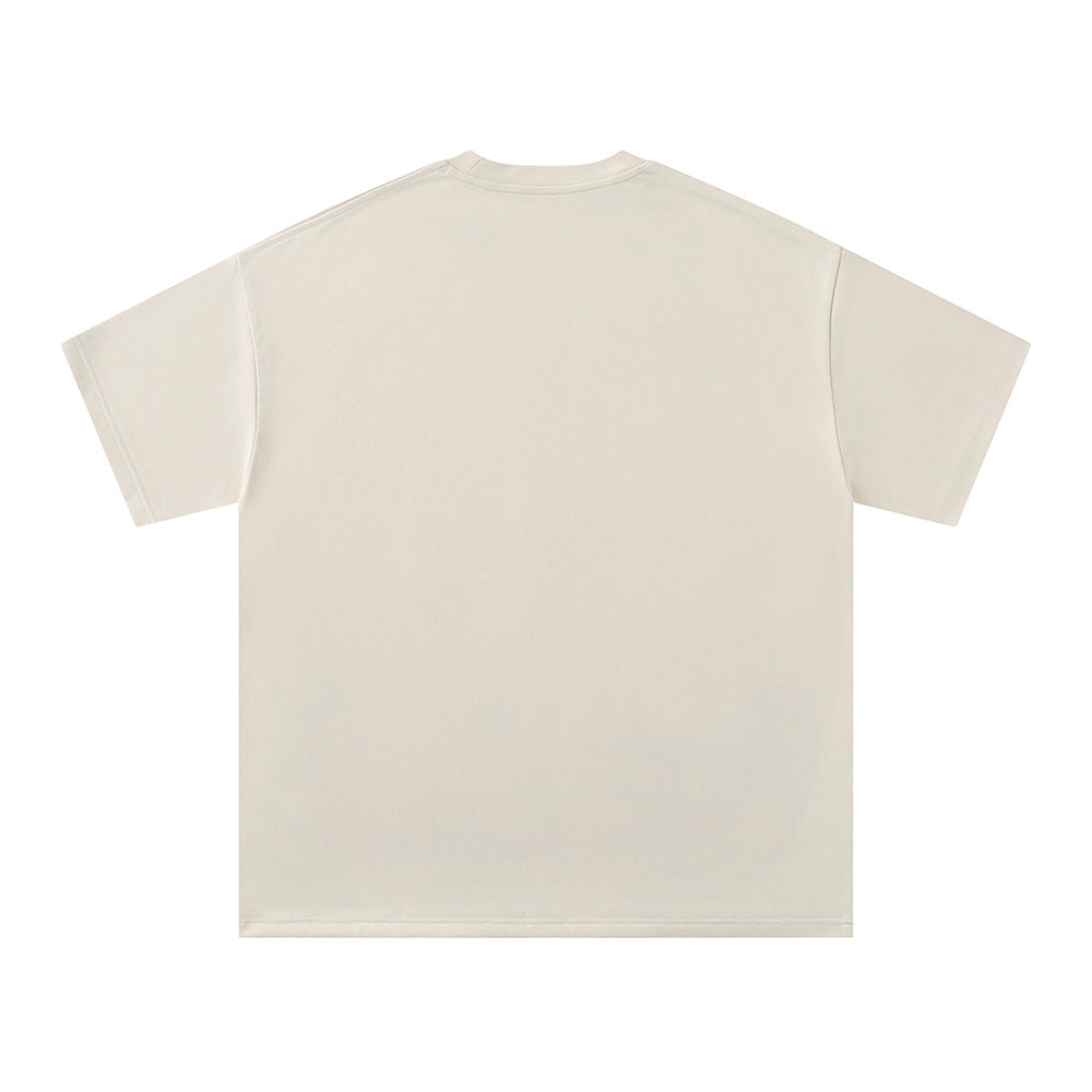 레트로 프린트 반소매