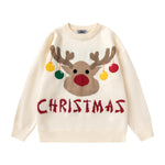 vintage christmas loose sweater