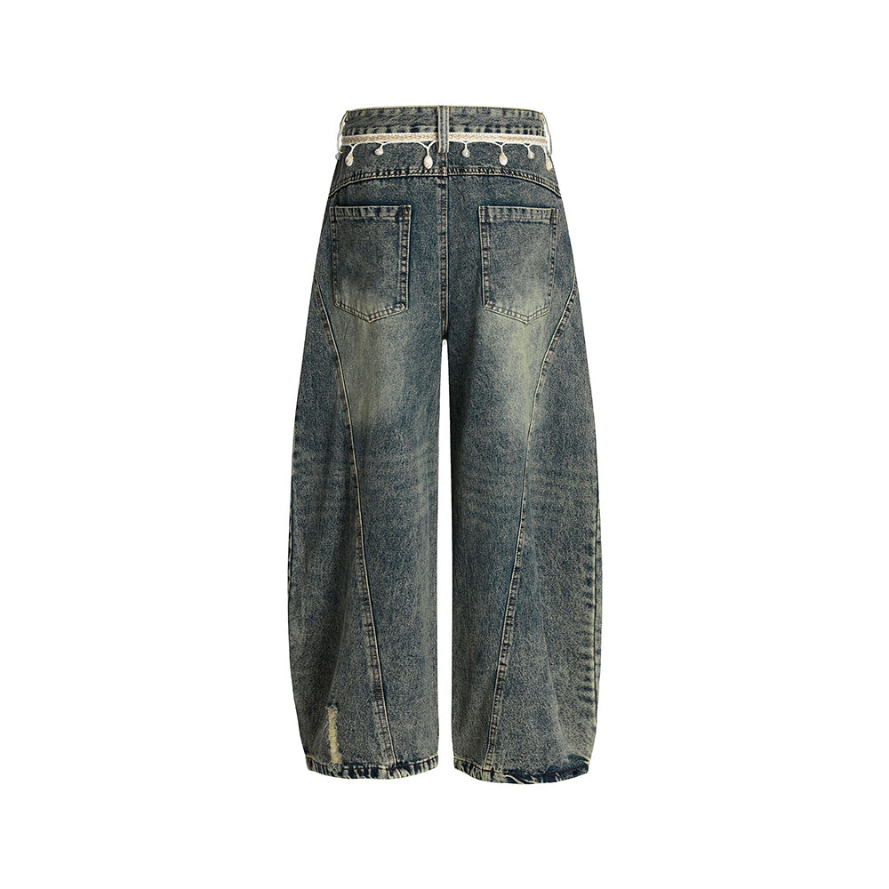 Vintage distressed jeans