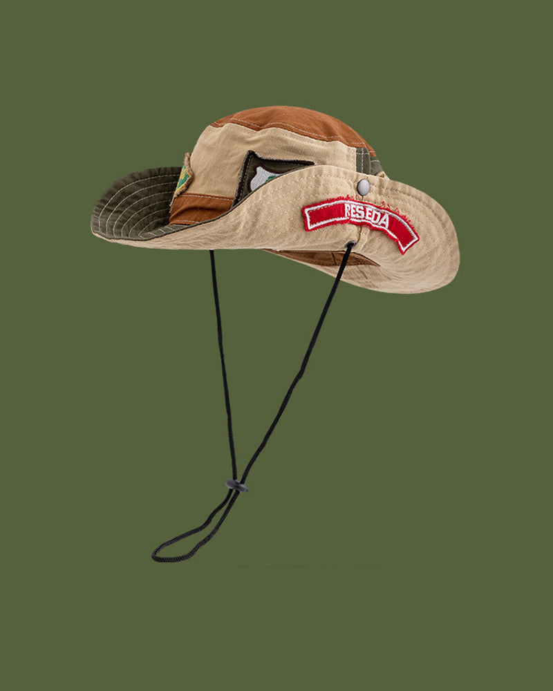 レトロな漁師帽