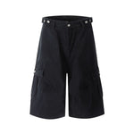 Retro multi-pocket cargo shorts