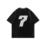 V領拼接運動短袖