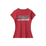 Lettering print crew neck short sleeves