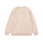 귀여운 강아지 자수 스웨터