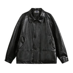 vintage leather jacket