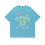 레트로 프린트 반소매