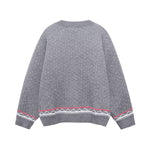 Polka Dot Ski Cardigan