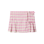 Retro plaid skirt (women's style)