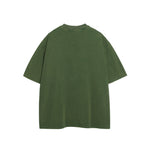 Lettering print crew neck short sleeves