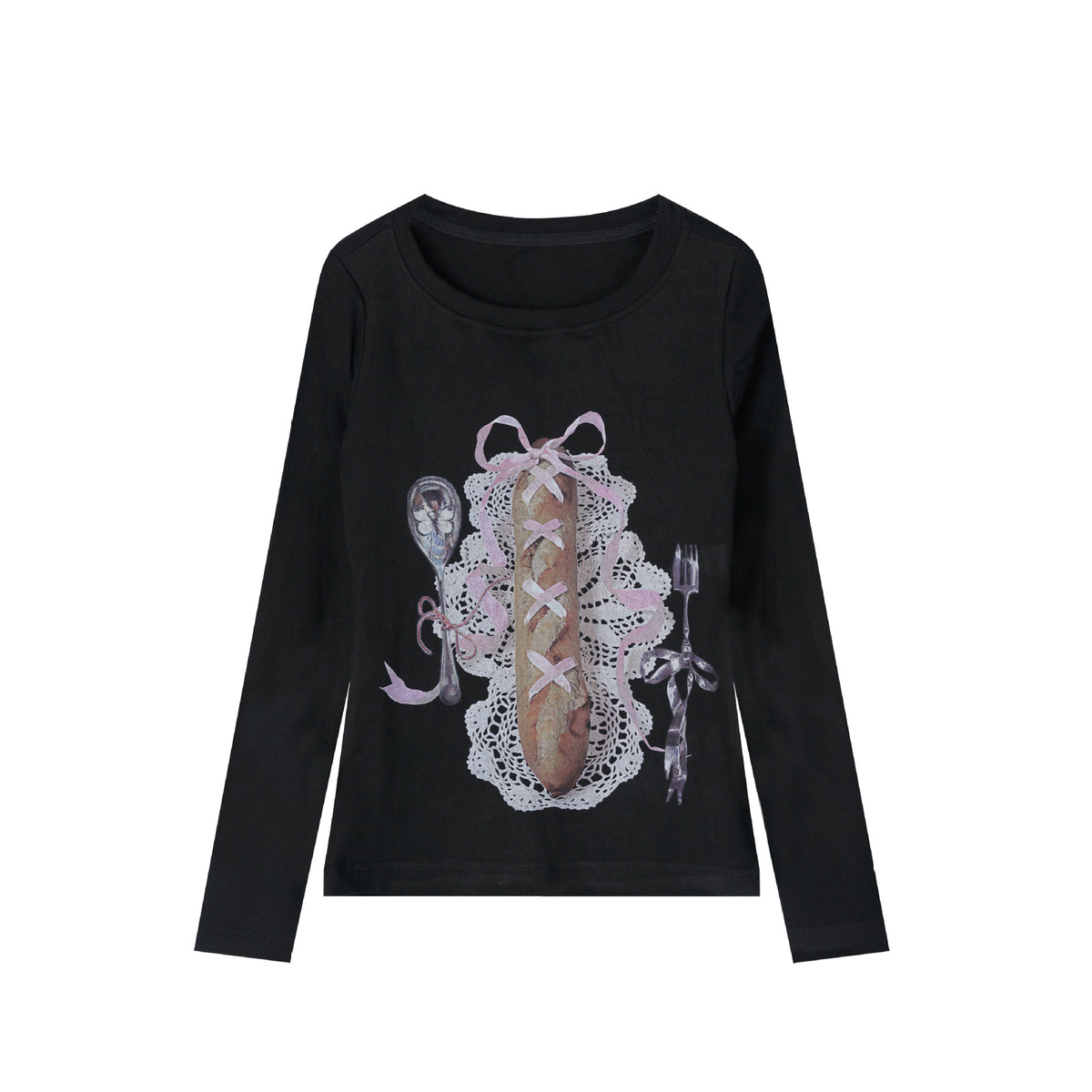 Retro cute embroidered long sleeves (women's style)