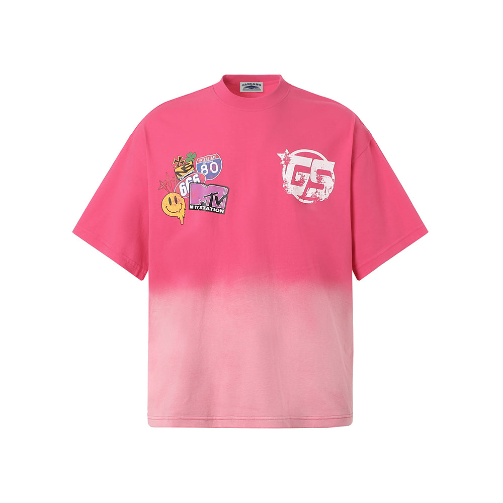 Vintage washed short sleeves