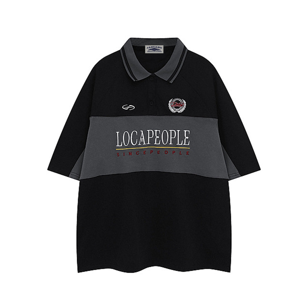 자수 폴로 반팔