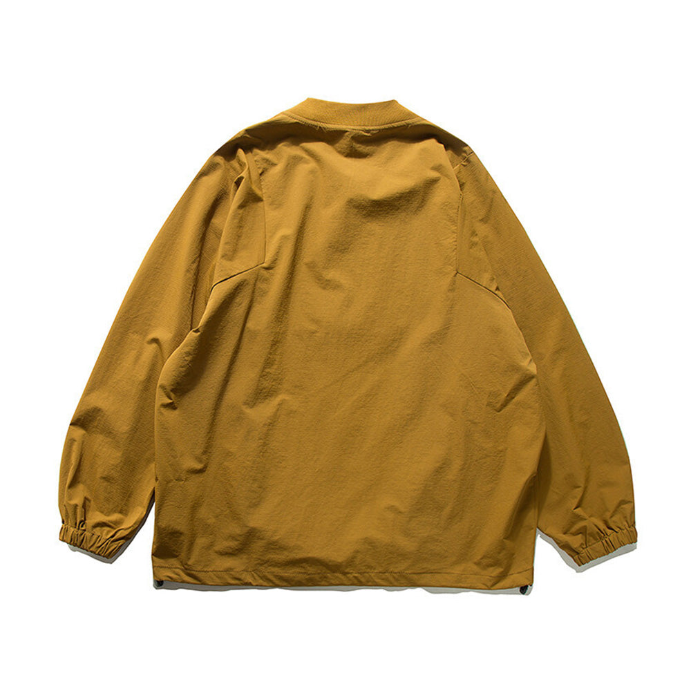 하프 지퍼 풀오버 재킷