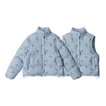 탈부착 가능한 캐주얼 베스트 재킷